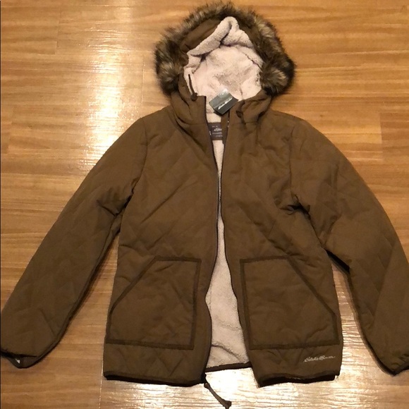 Eddie Bauer Jackets Coats Brand New With Tags Hazelnut Winter
